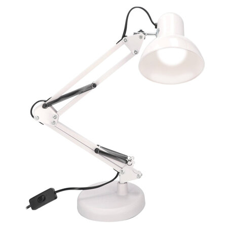Lampa Masa Manichiura, Lampa Birou Cu Picior Si Suport,Alba [2]