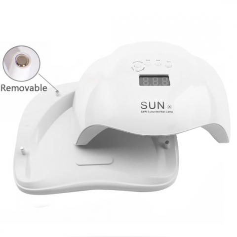Lampa Unghii Sun - X, Led 54W pentru manichiura, Alb [3]
