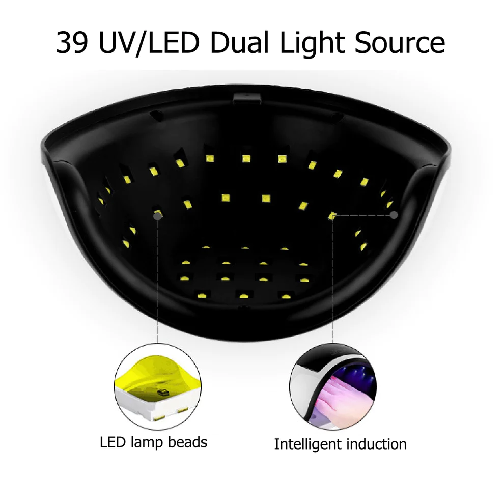 Lampa unghii UV LED 2in1 96w Super Power - Sun H3plus [3]