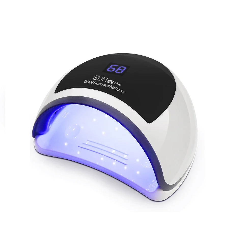Lampi led uv - Lampa unghii UV LED 2in1 96w Super Power - Sun H3plus
