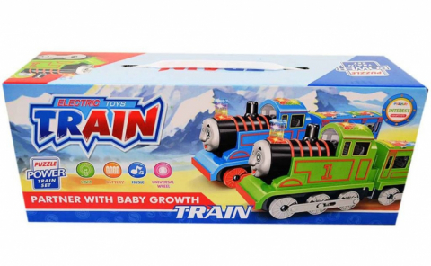 Locomotiva Thomas & Friends cu vagon cu sunete si lumini [2]
