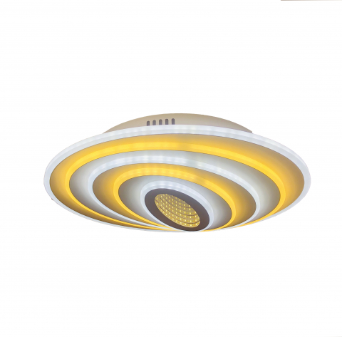 Lustra Led Design modern SLS - 3D, Aplicatie, Telecomanda, Intensitate reglabila 200w 7631 [2]