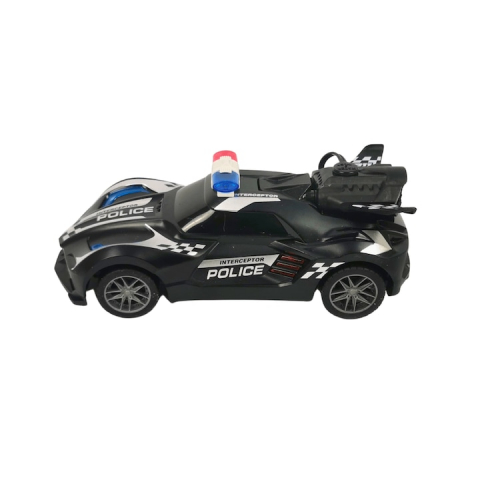Masina de politie de jucarie cu telecomanda, KMRC, 6+, Multicolor [1]