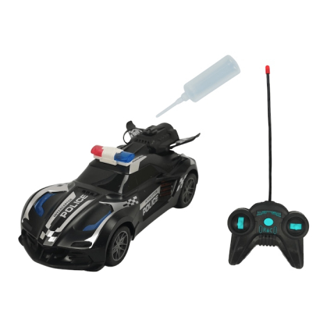 Masina de politie de jucarie cu telecomanda, KMRC, 6+, Multicolor [7]