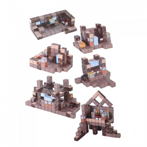 Minecube Inteligent Cuburi Magnetice de Constructie Craft, 80 buc [4]