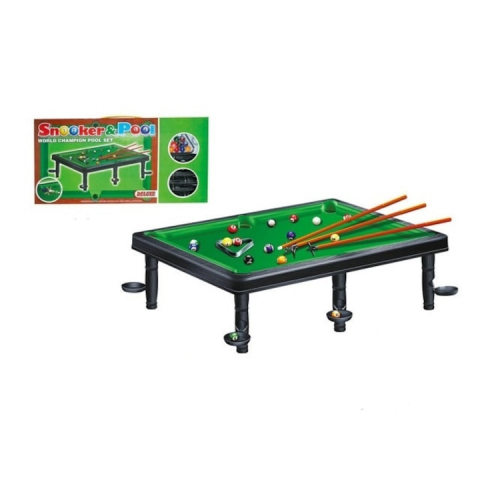 Mini masa de biliard Snooker Pool, pentru copii, 37 x 23 x 15 cm - xStoc [2]