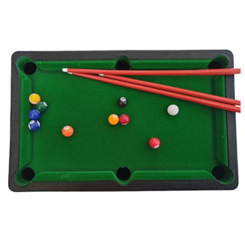 Mini masa de biliard Snooker Pool, pentru copii, 37 x 23 x 15 cm - xStoc [1]