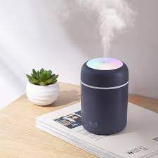 Umidificatoare - Mini Umidificator, Difuser, Model Premium cu 2 Moduri de Functionare a Luminilor si a timpului de Functionare, Aromaterapie