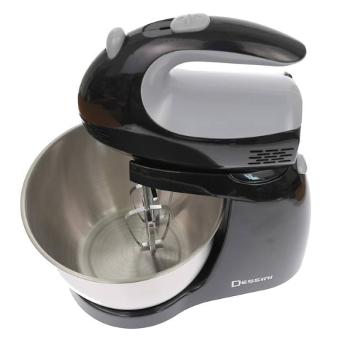 Mixer cu bol, Putere 700W, 4 viteze, Dessini DS6288, Negru [3]