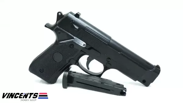 Pistoale - Pistol airsoft - Beretta, Metalic, Arc Spring, + 200 bile Profesionale 0.20, S10