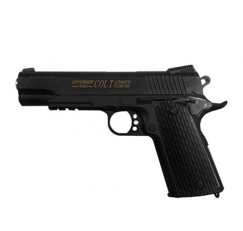 Pistol Airsoft Metalic  K35, Negru Calibru 6mm 200 Bile Profesionale [3]