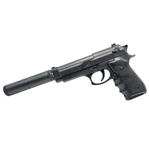 Pistol Airsoft  M92, Negru Calibru 6mm 200 Bile Profesionale [1]