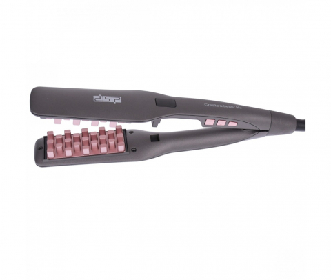 Placa de creponat parul profesionala DSP, placa ceramica, 130-210 grade, LCD [1]