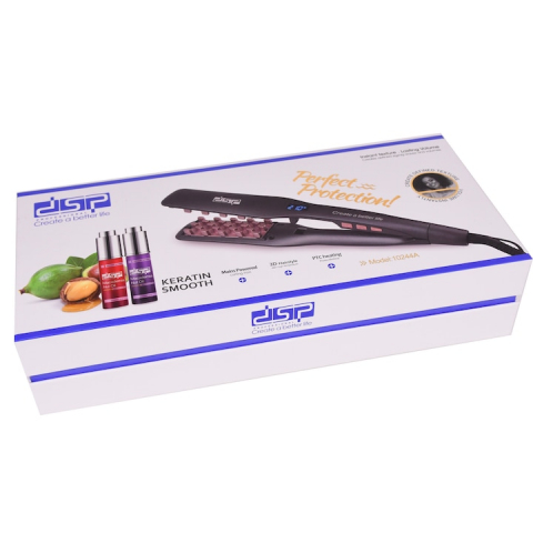 Placa de creponat parul profesionala DSP, placa ceramica, 130-210 grade, LCD [2]