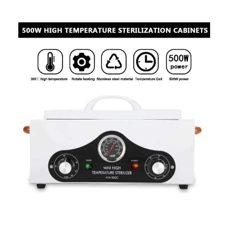 Manichiura / Echipamente Salon - Pupinel Sterilizator Profesional - 300 Grade, Model Nou KH-360C