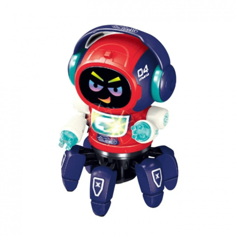 Robot Interactiv Dansator Cu Telecomanda, 17.5cm, 3 ani + Multicolor [4]