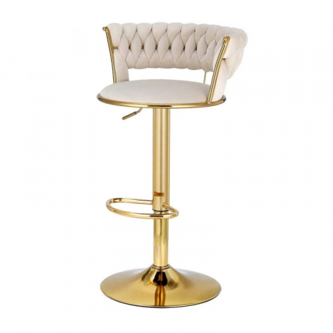 Scaune saloane - Scaun Make-up , bar , bucatarie ,Ivory
