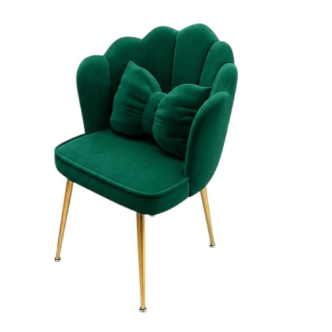 Manichiura / Echipamente Salon - Scaun Salon , Living , Birou - Smarald Auriu