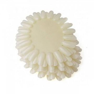 Pedichiura - SET 10 margarete albe cu 20 de pozitii - xStoc