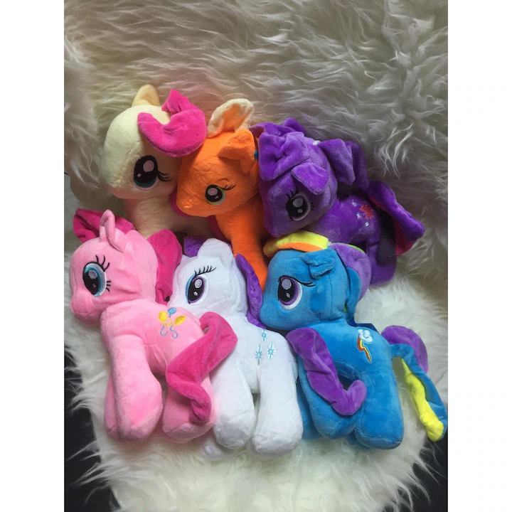 Set 6 Ponei My Little Pony Din Plus [6]