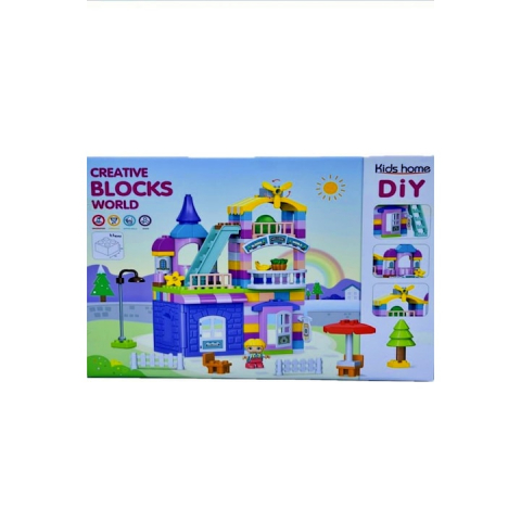 Set de constructie, 163 piese, Castel, varsta 3+ - xStoc [4]