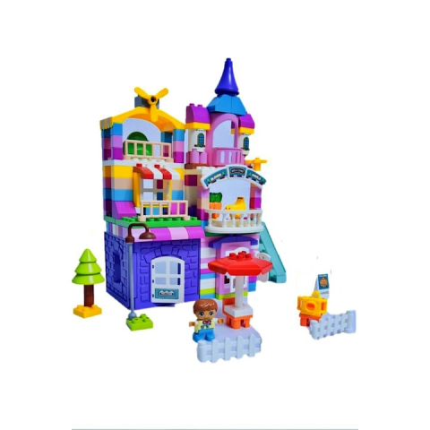 Set de constructie, 163 piese, Castel, varsta 3+ - xStoc [3]