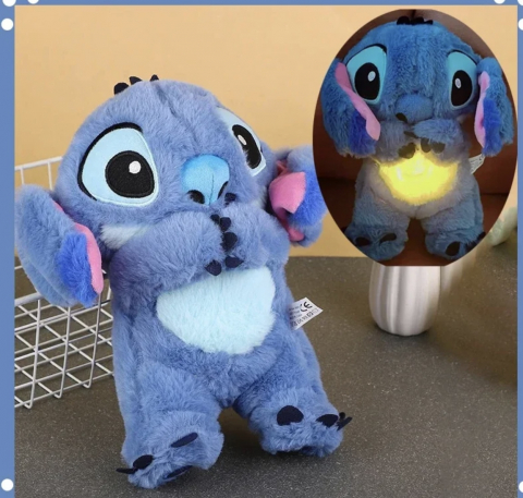 Set Jucarie de Plus Interactiva Stitch si Angel care Respira – 30 cm [3]