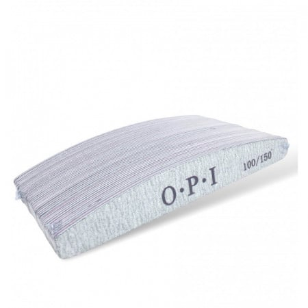 Pila unghii - SET Pila unghii OPI 100/150 Semiluna - 25 BUC - xStoc