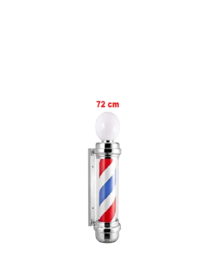 Reclama frizarie / Barber Pole - Sigla Barber Shop, Reclama luminoasa frizerie, Barber Pole, 72CM