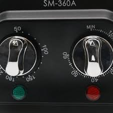 Sterilizator instrumente cu aer cald 220 grade SM-360A, Negru [1]