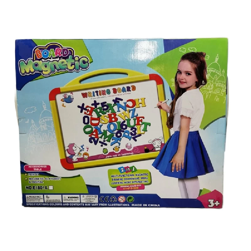 Jucarii - Tabla magnetica 2 in 1
