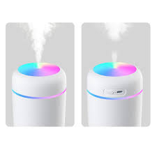 Umidificator de aer cu ultrasunete, difuzor aromaterapie cu lumini RBG, 2 moduri de functionare [4]