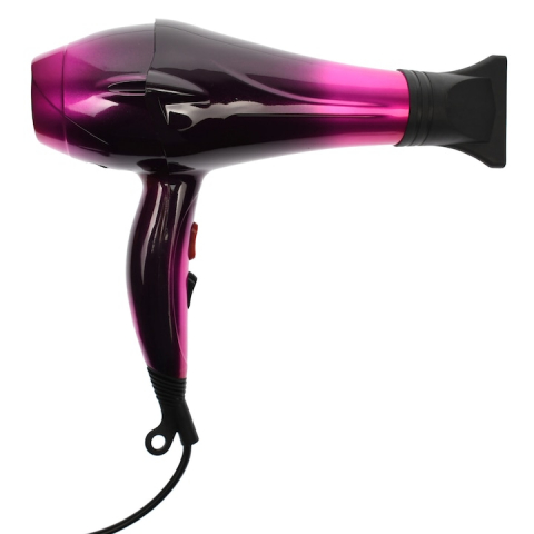 Uscator de par profesional, 3000 W, 3 setari temperatura si 2 de viteza, Roz, New Nova [2]