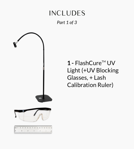 Kit esențial pentru extensii de gene tehnologie Flash Cure™ UV [2]