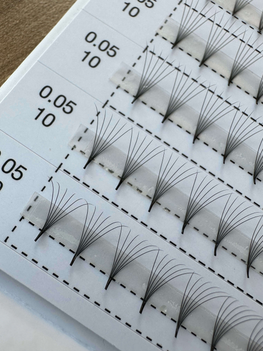X40 (curbura C) 0.05MM Gene False 6D PRECISION PREMADE FANS [2]
