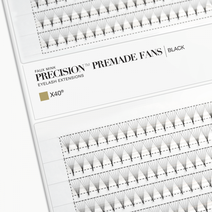 X40 (curbura C) 0.07MM Gene False 6D PRECISION PREMADE FANS [2]