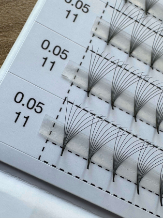 X45 (curbura CC ) 0.03 Gene False 10D PRECISION PREMADE FANS [3]