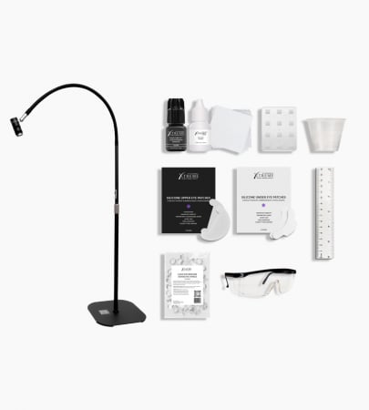 Tehnologia UV - Kit esențial pentru extensii de gene tehnologie Flash Cure™ UV