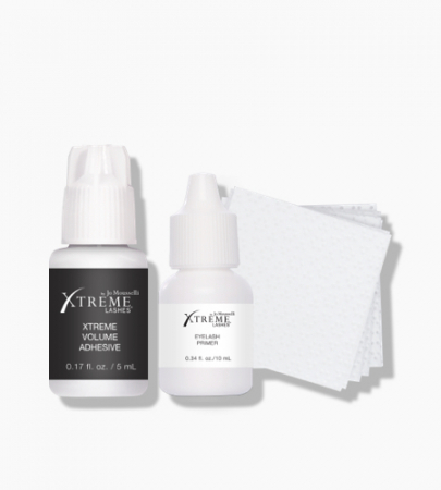 Produse de aplicare - SET Adeziv Xtreme Volume, primer, șervețele multifuncționale