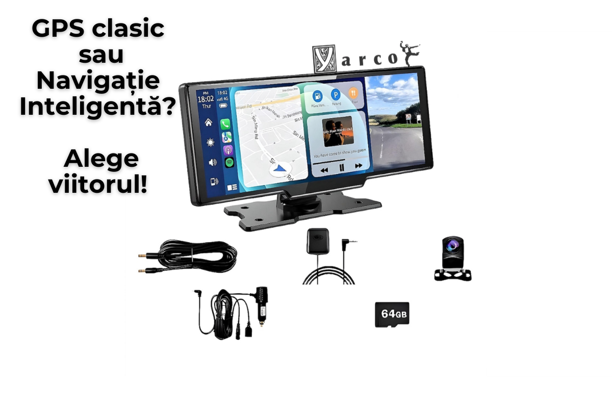 Adio GPS clasic! De ce navigațiile auto moderne cu CarPlay, Android Auto și camere 4K sunt alegerea inteligentă în 2025