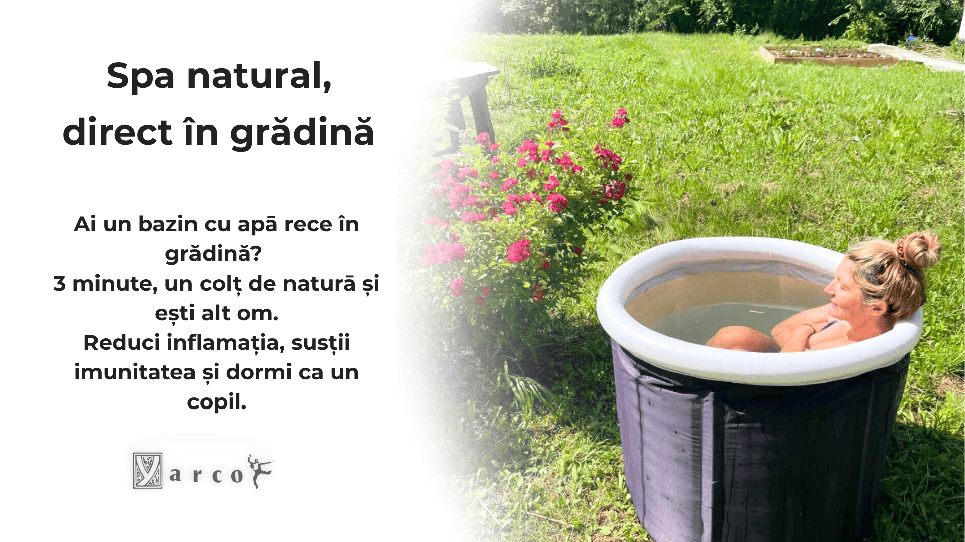 Spa aces cu bazinul gheata YARCO