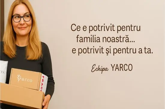 Echipa YARCO – brand românesc de familie