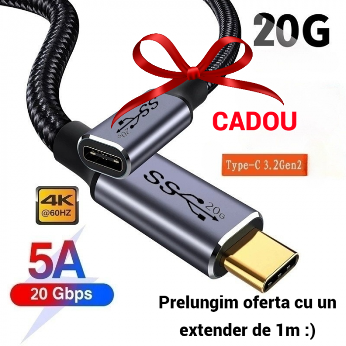 Dock YARCO® 11-in-1 cu Extender 20G CADOU – HDMI 4K, RJ45, USB 3.0, Audio, Card SD, PD 87W, Laptop & MacBook [9]