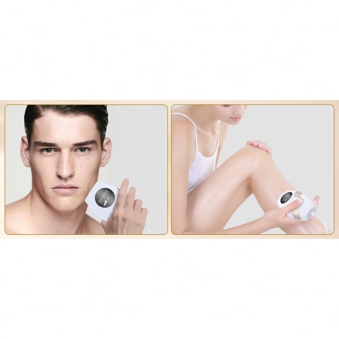 Epilator IPL YARCO Alb – 999.999 impulsuri, ecran LCD, lampă cuarț xenon [4]