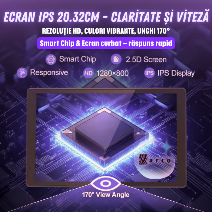 Navigație Auto Yarco 8” CarPlay Wireless Android Auto DVR 4K UHD [8]