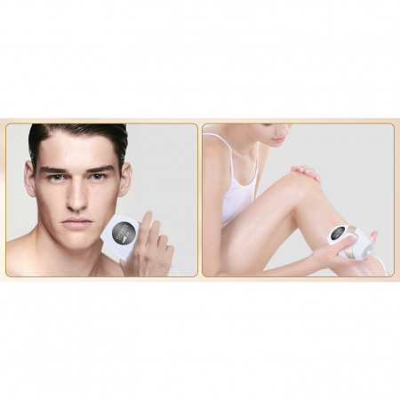 Epilator IPL YARCO Alb – 999.999 impulsuri, ecran LCD, lampă cuarț xenon [3]