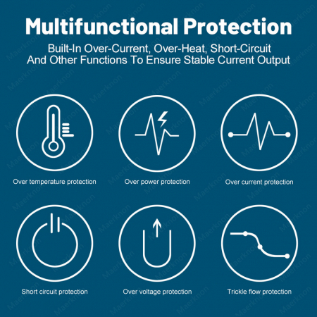 Incarcator Retea YARCO®, Rapid 5V/5A, 3 Porturi, 30W Fast Charge, 1 x USB C, 2 x USB A, LED, Compatibil Statii incarcare, Alb [3]
