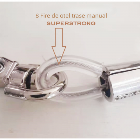 Set 2 piese Zgarda si lesa YARCO® pentru caini si pisici din perle albe si strasuri, Eleganta si Durabila, fire de otel, animale companie, Marimea S, Alb [2]