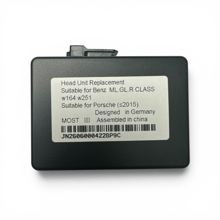 Adaptor Audio MOST pentru Mercedes-Benz și Porsche cu Amplificator Original pe Fibră Optică ML, GL, R-CLASS [3]