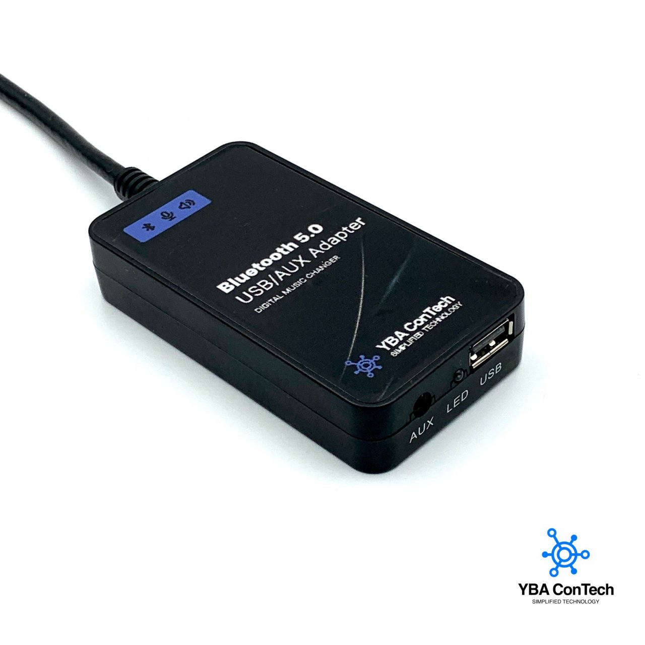 Adaptor Bluetooth 5.0 USB AUX IN pentru muzica si apeluri telefonice  Mazda 2 3 4 5 [2]